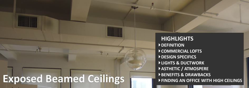 Exposed Beamed Ceilings New York Offices