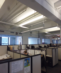 Exposed Beamed Ceilings New York Offices